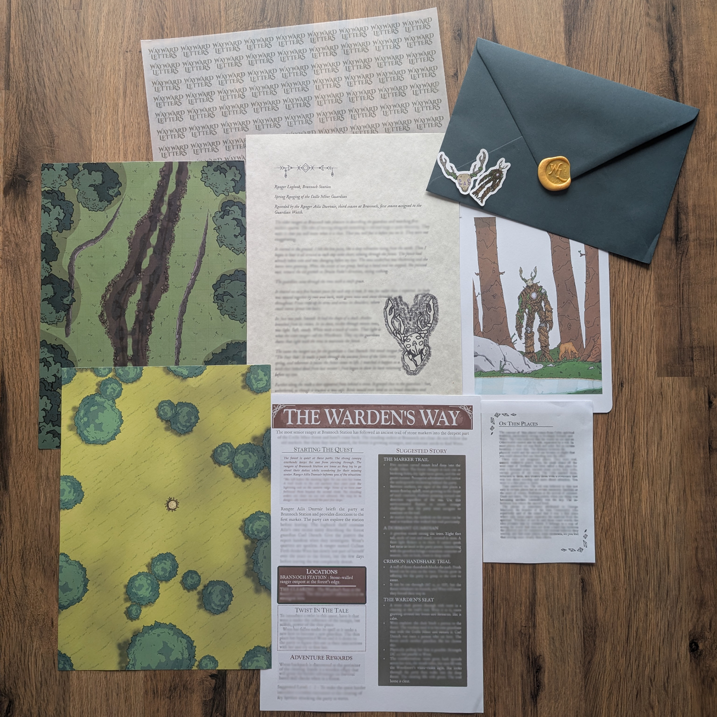 Wayward Letters - RPG Mail Club