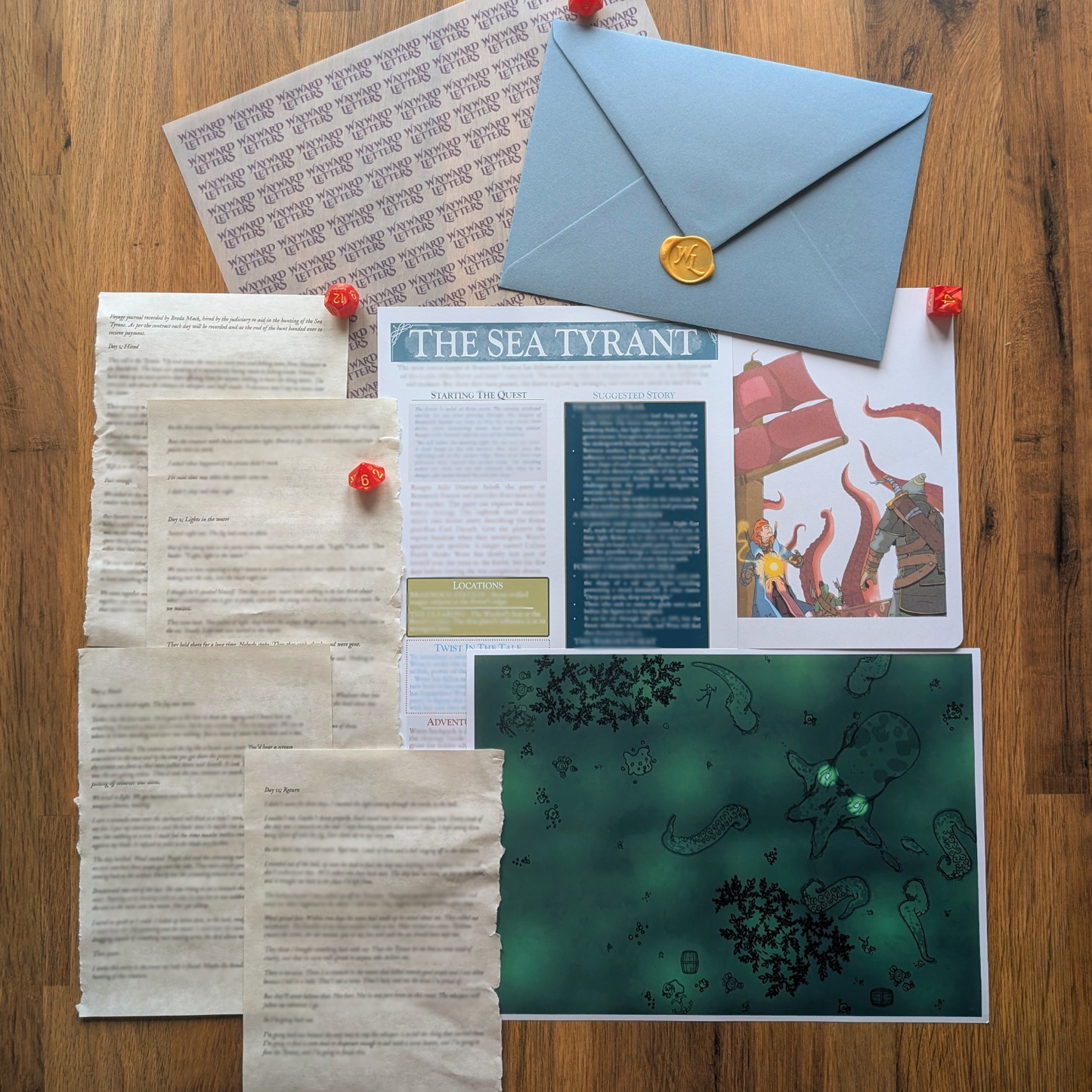 Wayward Letters - RPG Mail Club